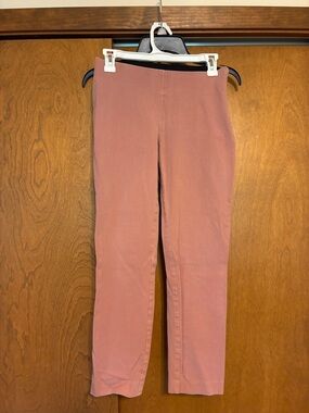 Pink Stretch Slim Pants